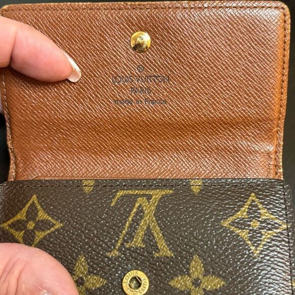 Louise Vuitton Card Holder Wallet. She has been loved but has miles to go. Clean - Picture 8 of 9